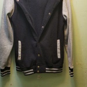 Blue and Gray Sport Jacket